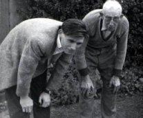 Richard with his grandfather